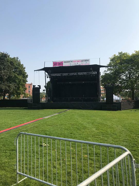 Big stage for a big act! Stephen Marley is in town tonight for live…