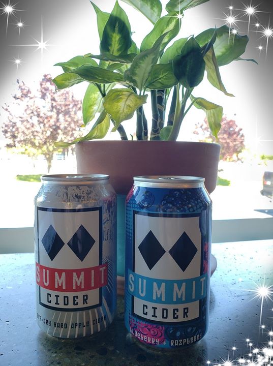 Now serving Summit Cider in our taproom! Cheers!