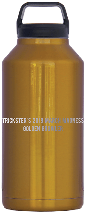Trickster’s first Metal Insulated growler! The golden growler worth one free fill a week!…